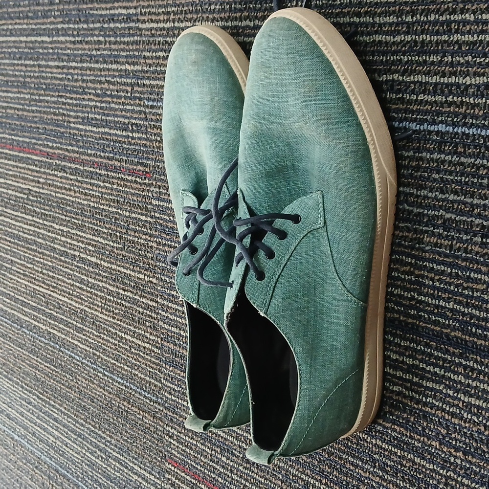 Clae / men’s boat shoe / size 13 / Ellington Textile /light jean blue - Picture 3 of 6